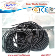 Línea de producción plástica flexible del tubo del conducto del PVC